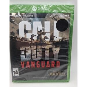 Call of Duty NEW FACTORY SEALED Vanguard Xbox Series X Xbox One Cross Gen Bundle